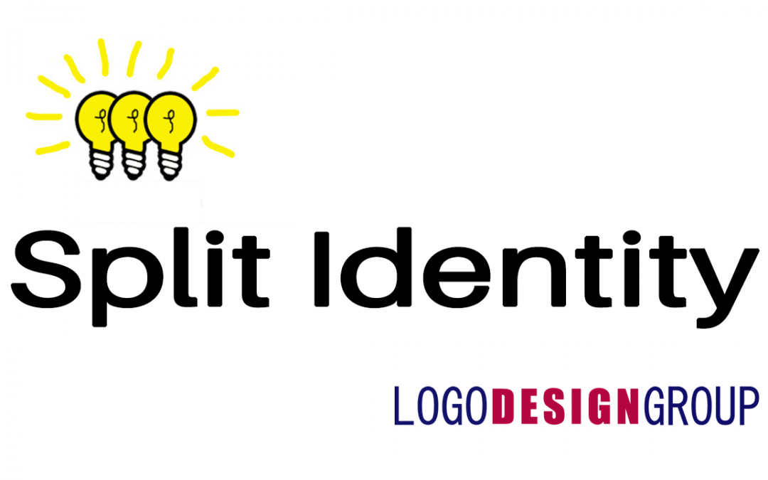 Split identity – Logo Elements and Words